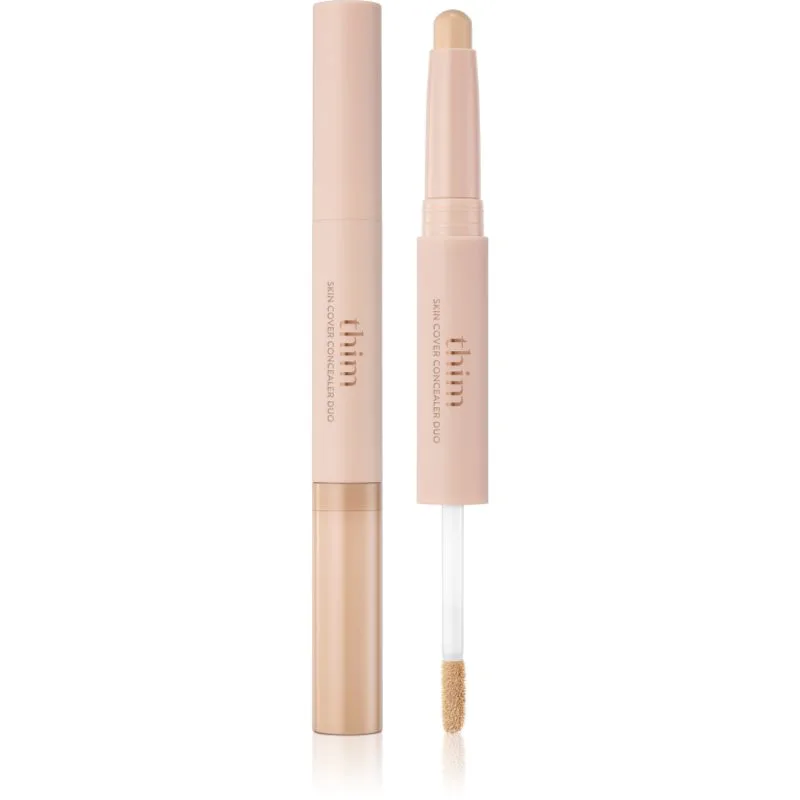 thim Skin Cover Concealer Duo στικ για κάλυψη και μείωση των ατελειών διπλής όψης απόχρωση 03 Sand 6.3 γρ