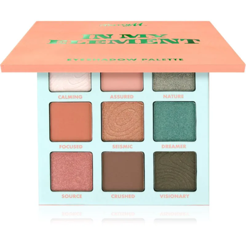 Barry M In My Element Παλέτα σκιών για τα μάτια απόχρωση In My Element 9x1,4 γρ