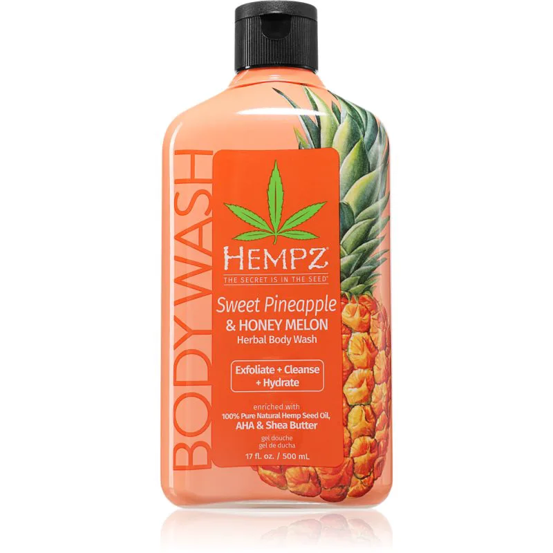 HEMPZ Sweet Pineapple Honey Melon τζελ για ντους για το σώμα 500 ml