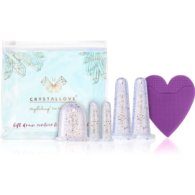 Crystallove Crystalcup Σετ Για πρόσωπο και σώμα 1 τμχ