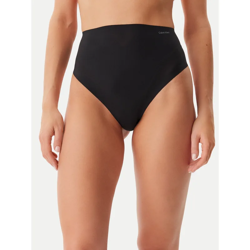 Calvin Klein Underwear Εσώρουχα μοντελοποιήσης - κάτω μέρος Stay Put Mesh LV00QF8165 Μαύρο