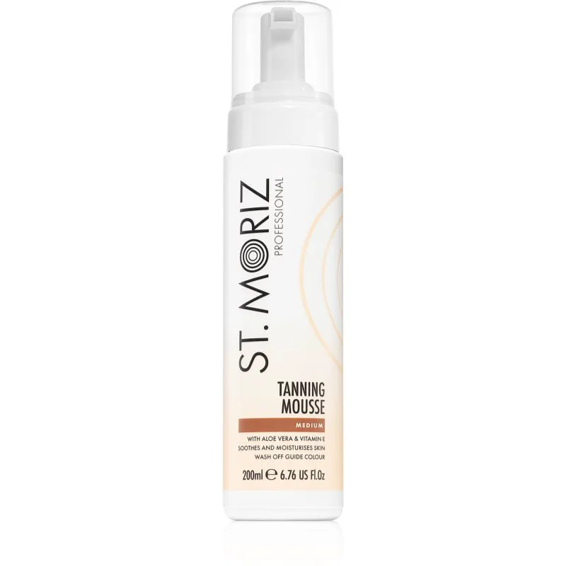 St. Moriz Tanning Mousse αφρός αυτομαυρίσματος απόχρωση Medium 200 ml