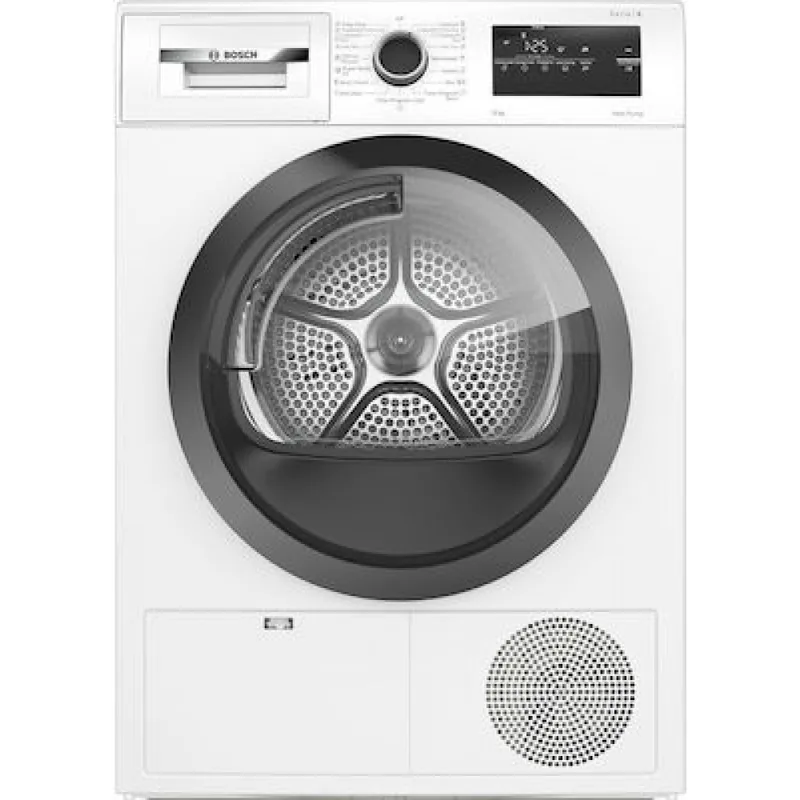 Bosch WTH85220BY Στεγνωτήριο 8kg A++ με Αντλία Θερμότητας WTH85220BY