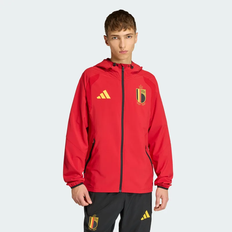 adidas Belgium Tiro Tech Full Zip Ανδρικό Αντιανεμικό Μπουφάν (9000263711_65881)