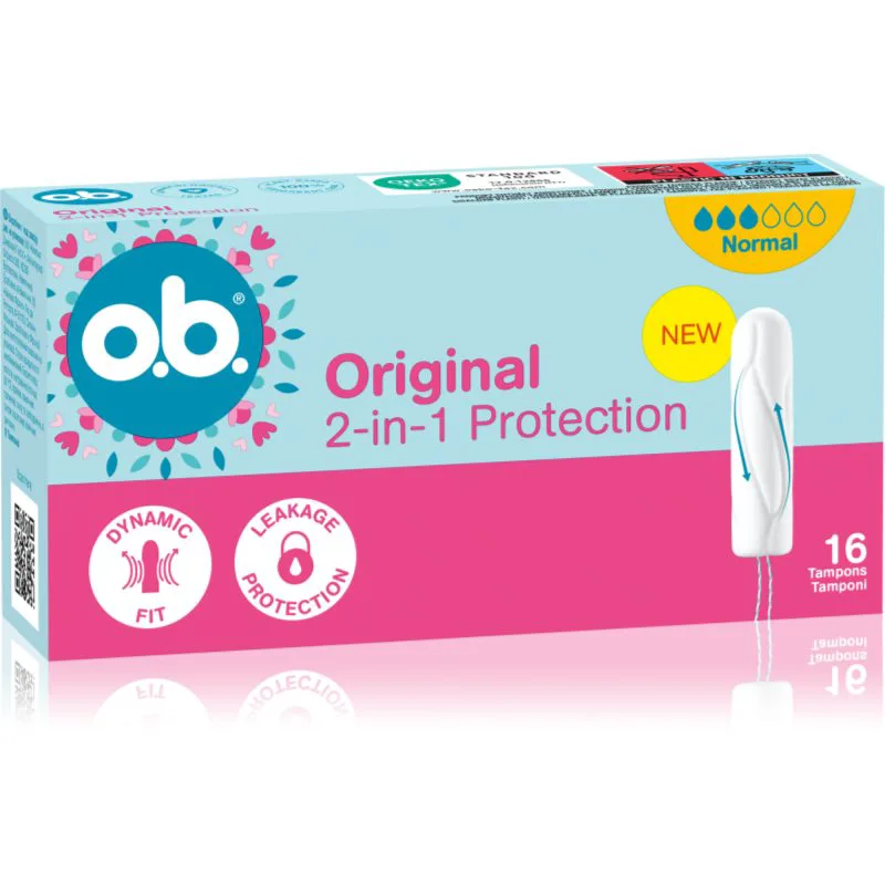 o.b. Original Normal ταμπόν 16 τμχ