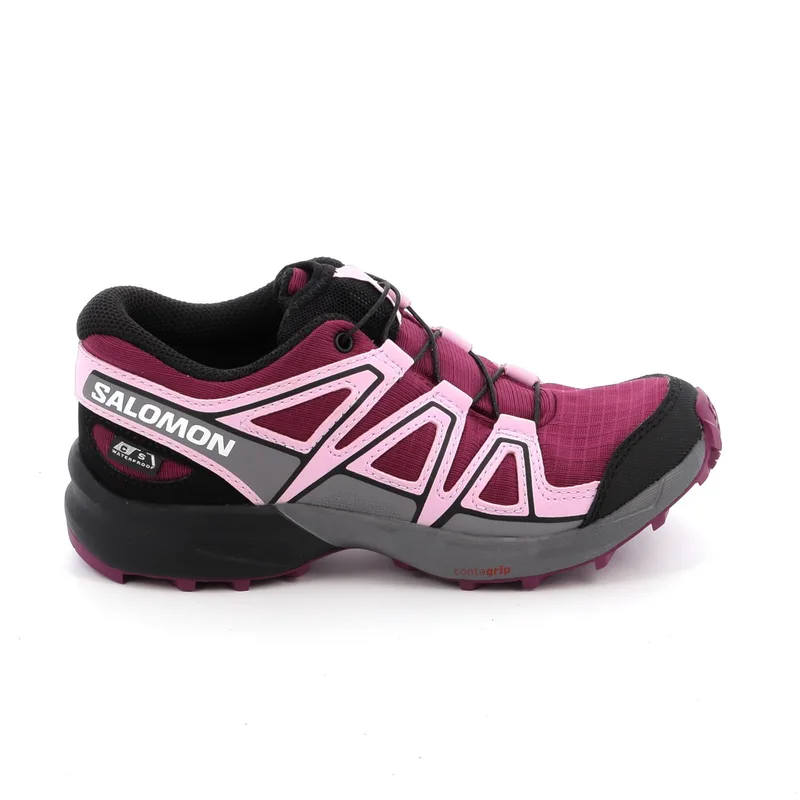 Παιδικό Αθλητικό Παπούτσι για Κορίτσι Salomon Speedcross Wp J Αδιάβροχο Χρώματος Μωβ 475743