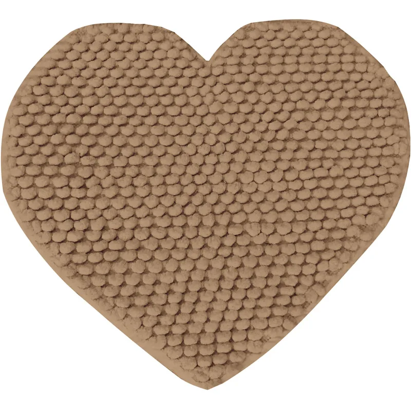 Πατάκι Μπάνιου 65x65 Makis Tselios Cuore Camel 65x65 65x65