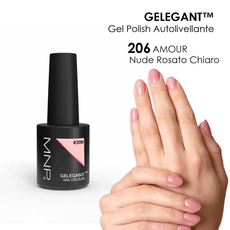 MNP MESAUDA GELEGANT Gel nail polish 8ml 206 Amour