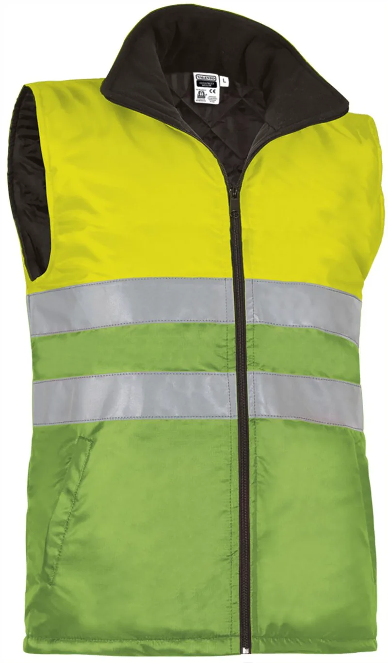 Hi-Vis Vest HIGHWAY Valento CHVAHIGAP Fluo Yellow-Apple Green
