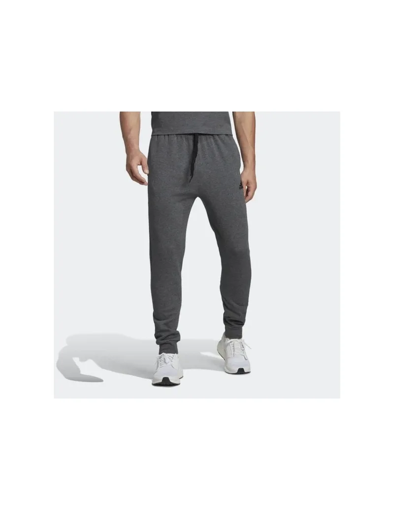 Adidas Παντελόνι Φόρμας με Λάστιχο Fleece Γκρι HL2243