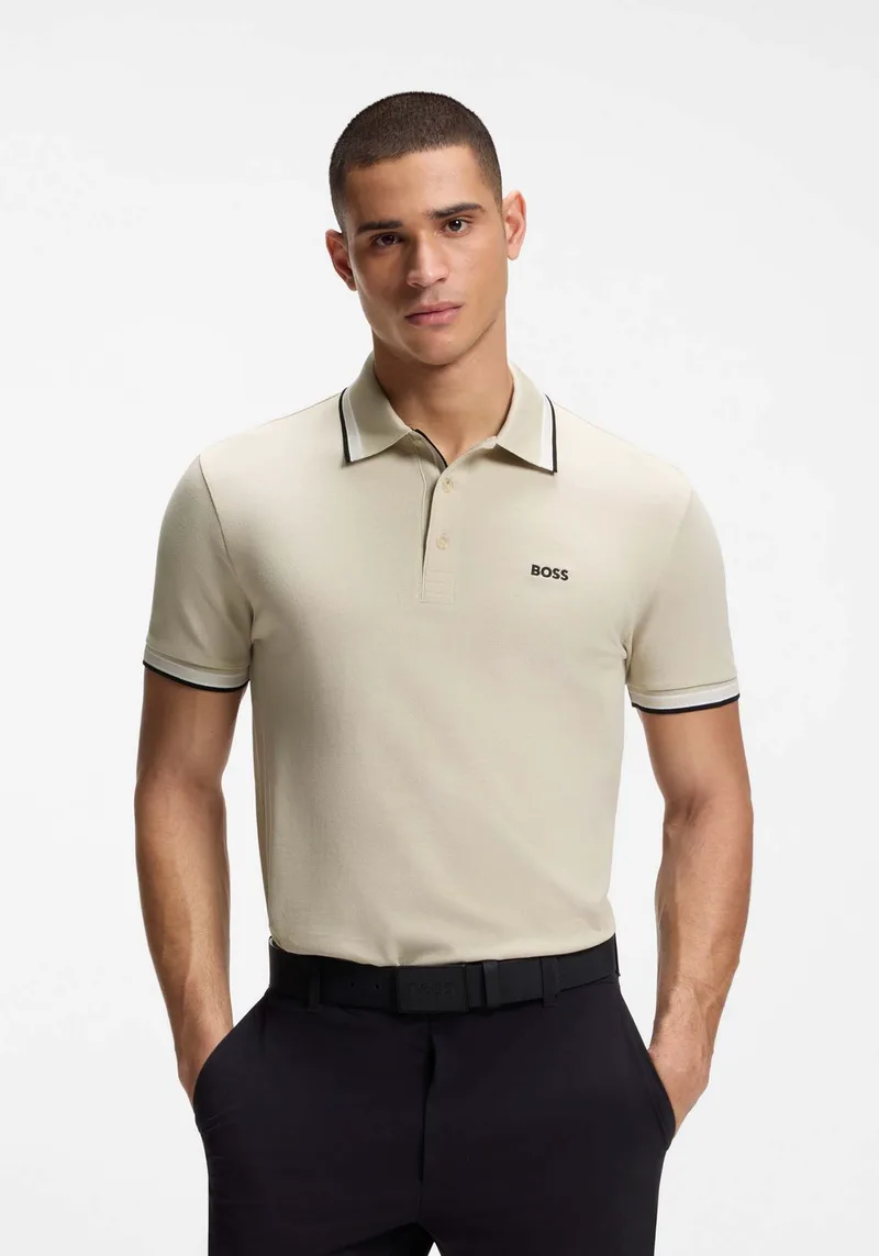 BOSS Polo Μπλούζα Paddy - 50469055 276 Light Μπεζ