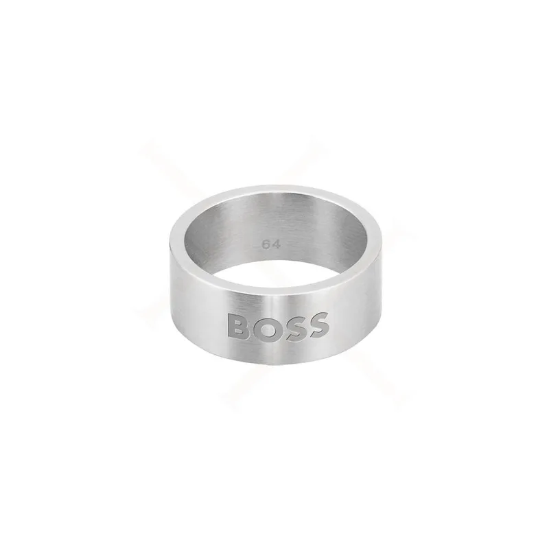 BOSS Δαχτυλίδι από από ανοξείδωτο ατσάλι Silver 1580457M