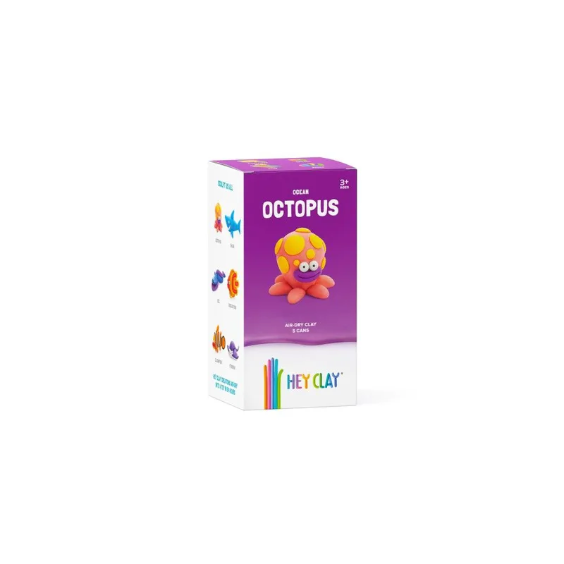 Παιχνίδι με πηλό Hey Clay Claymates - Octopus