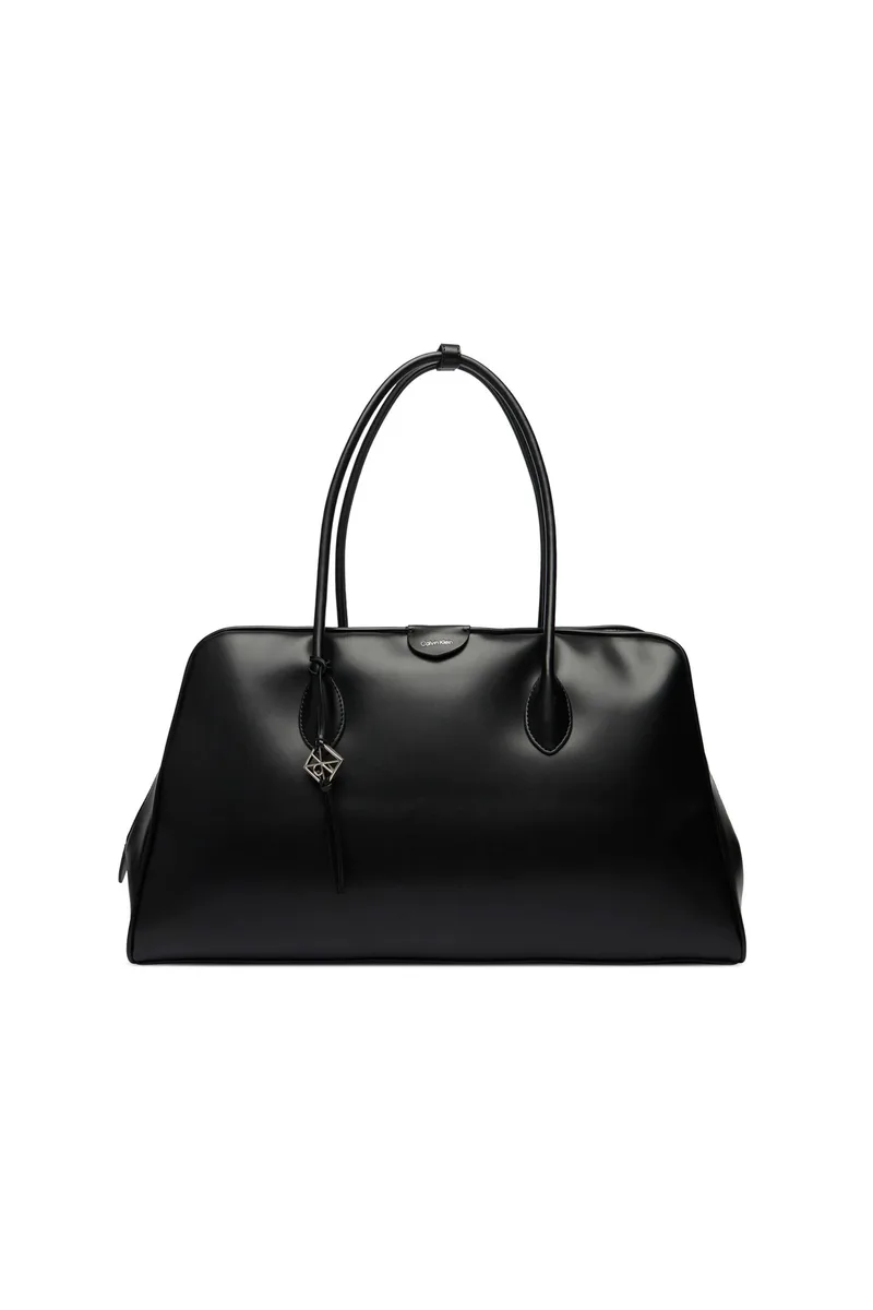 Calvin Klein Jeans γυναικεία τσάντα χειρός με λογότυπο - LV04F3368G Μαύρο