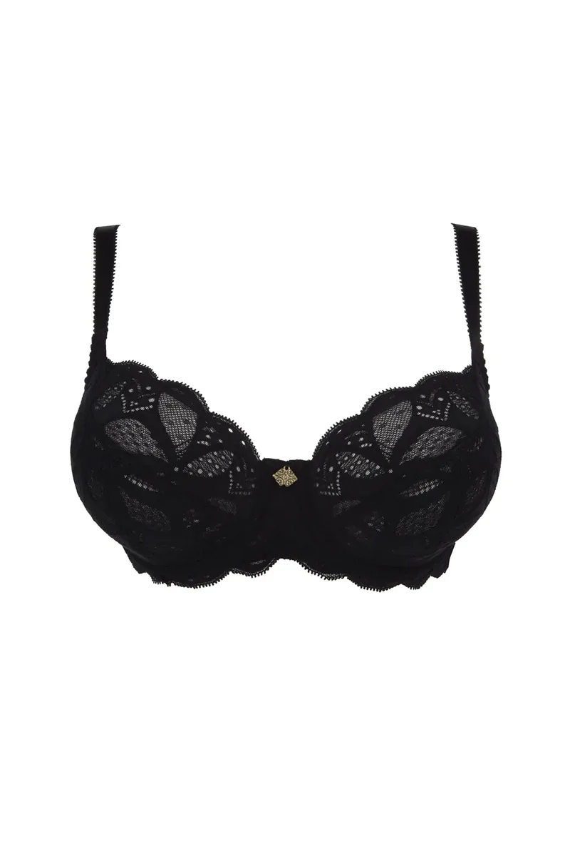 Antigel by Lise Charmel γυναικείο σουτιέν με δαντέλα Cup E - FCH2817E Μαύρο
