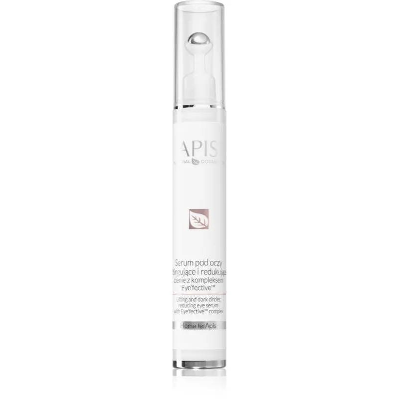 Apis Natural Cosmetics Eyefective™ Complex ανυψωτικός ορός για τα μάτια για την αντιμετώπιση του πρηξίματος και των μαύρων κύκλων 10 ml