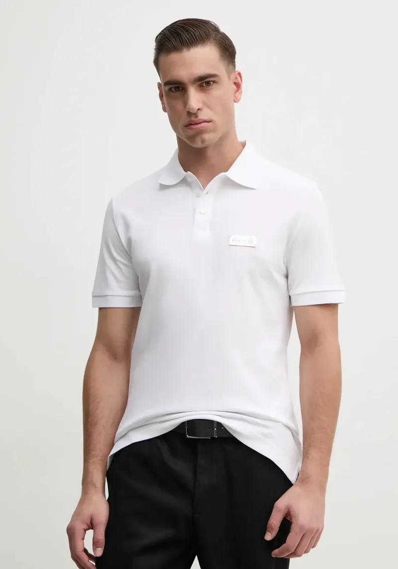 Versace Jeans Couture Polo Μπλούζα της σειράς Polo - 78GAGT08 78UP621 G03 White