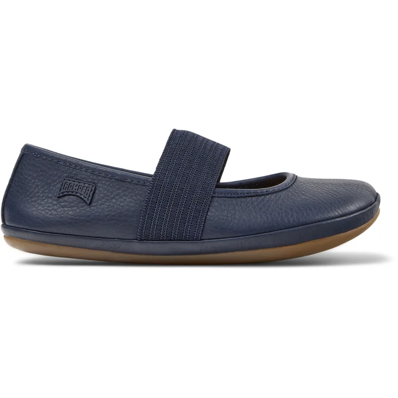 CAMPER Right - Μπαλαρίνες Για Κορίτσια - Μπλε, Μέγεθος 37, Smooth leather