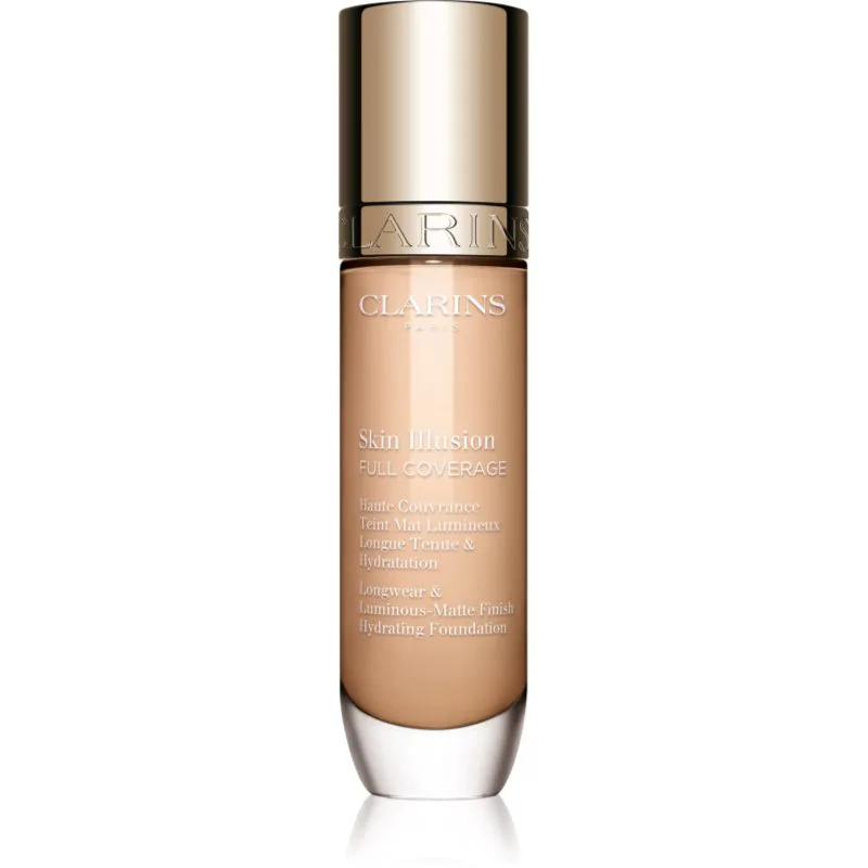 Clarins Skin Illusion Hydrating Foundation Βάση πλήρους κάλυψης απόχρωση 103N 30 ml