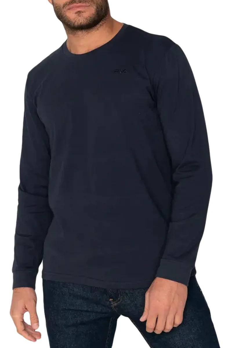Μπλούζα Μακρυμάνικη Fila Orlando APJC0015-NAVY Ανδρικό