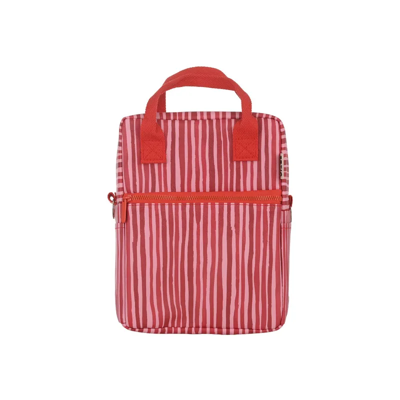 Τσάντα Φαγητού Ισοθερμική PVC Leather Viva Stripe 7lt-20x14x27εκ. Save The Aegean Estia 01-41823 - estia - 01-41823