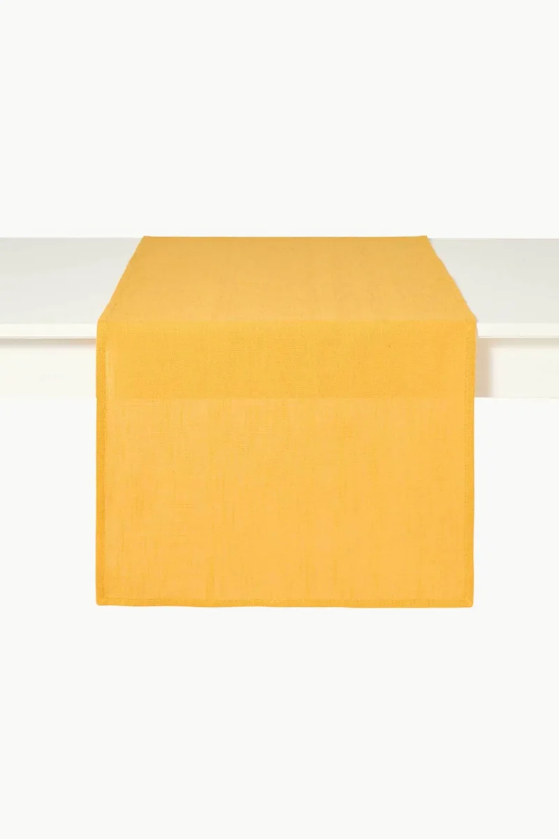 Coincasa ράνερ βαμβακερό 45 x 140 cm - 007475473 Κίτρινο