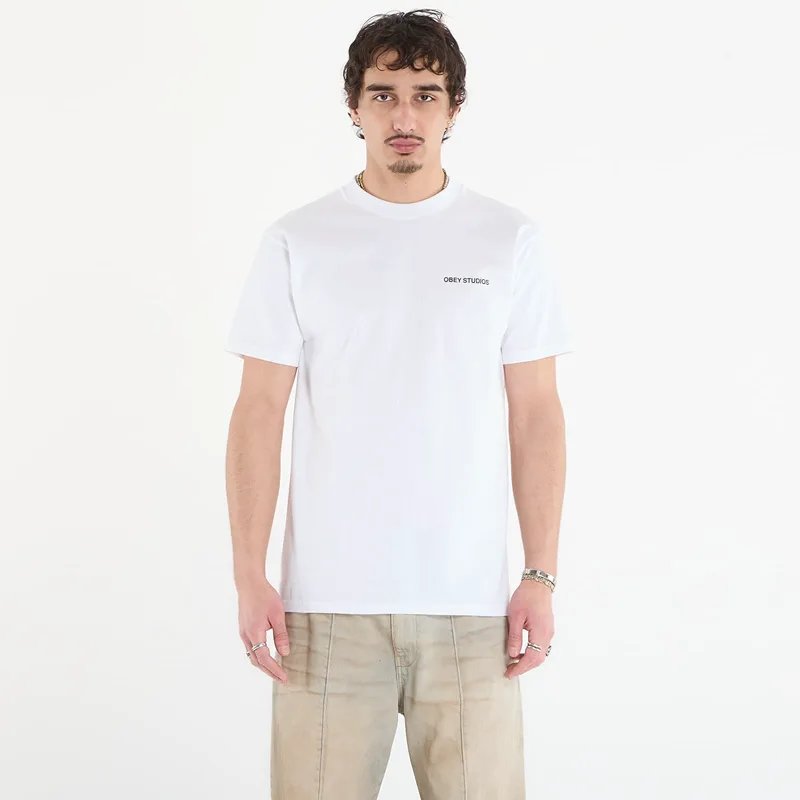 T-shirt OBEY Moves Of Life White M
