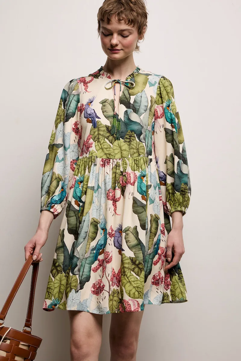 Medicine oversized φόρεμα με βισκόζη