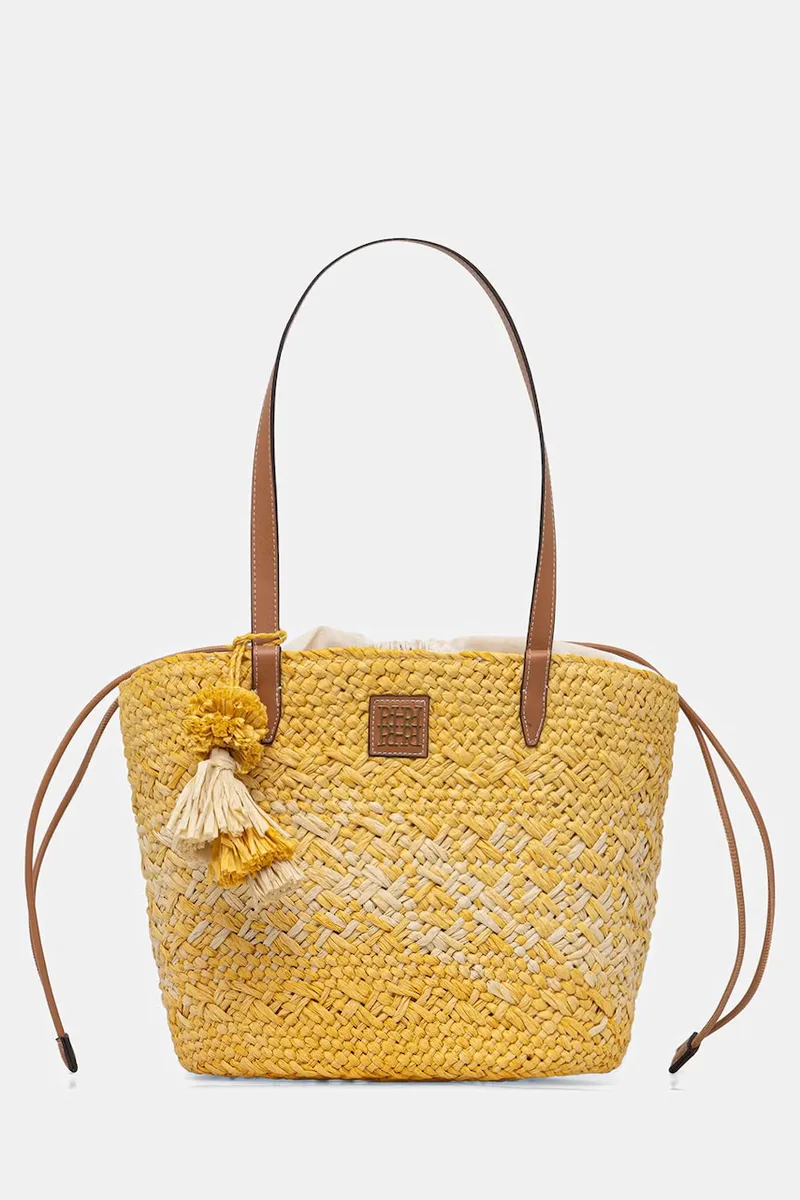 Pedro del Hierro shopper γυναικεία πλεγμένη