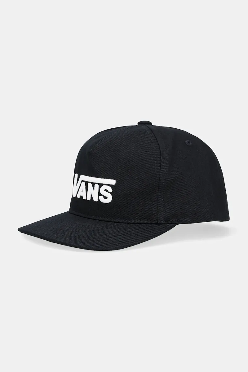 Παιδικό βαμβακερό καπέλο μπέιζμπολ Vans Drop V Logo Snapback