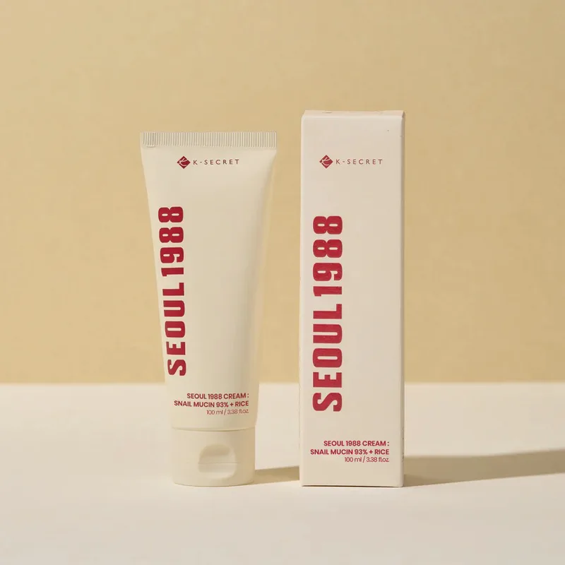 Seoul 1988 Cream Snail Mucin 93% + Rice 100ml