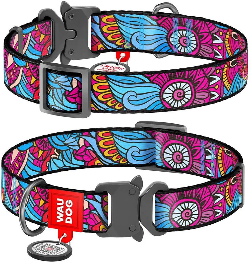 ΠΕΡΙΛΑΙΜΙΟ WAUDOG SUMMER METAL FASTEX (25MM / 31-49CM)