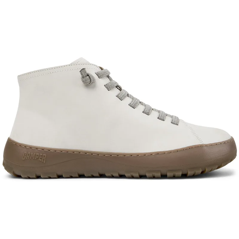 CAMPER Peu Serra - Μποτάκια Για Γυναικεία - Λευκό, Μέγεθος 36, Suede