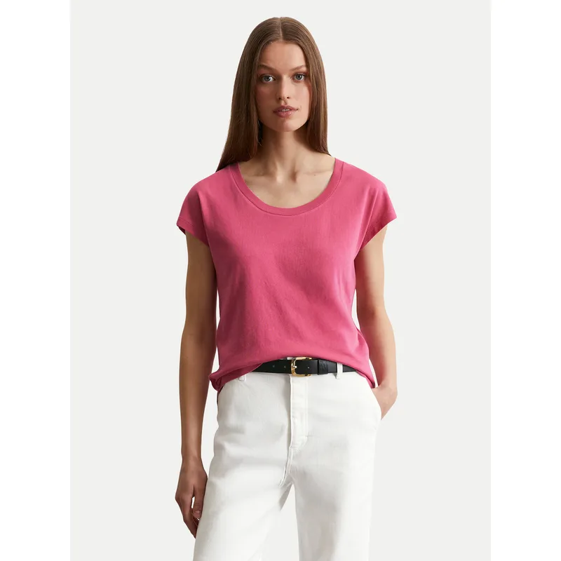 Marc O'Polo T-Shirt 516 2100 50073 Ροζ Regular Fit
