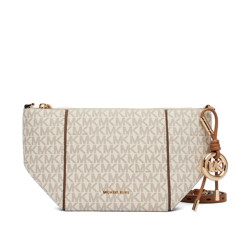 Τσάντα MICHAEL Michael Kors Sm Tz Xbody 32R6G9JC1B Εκρού