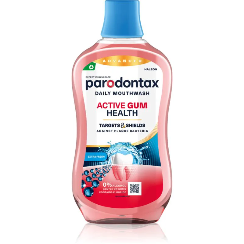 Parodontax Daily Gum Care Extra Fresh στοματικό διάλυμα για υγιή δόντια και ούλα Extra Fresh 500 ml