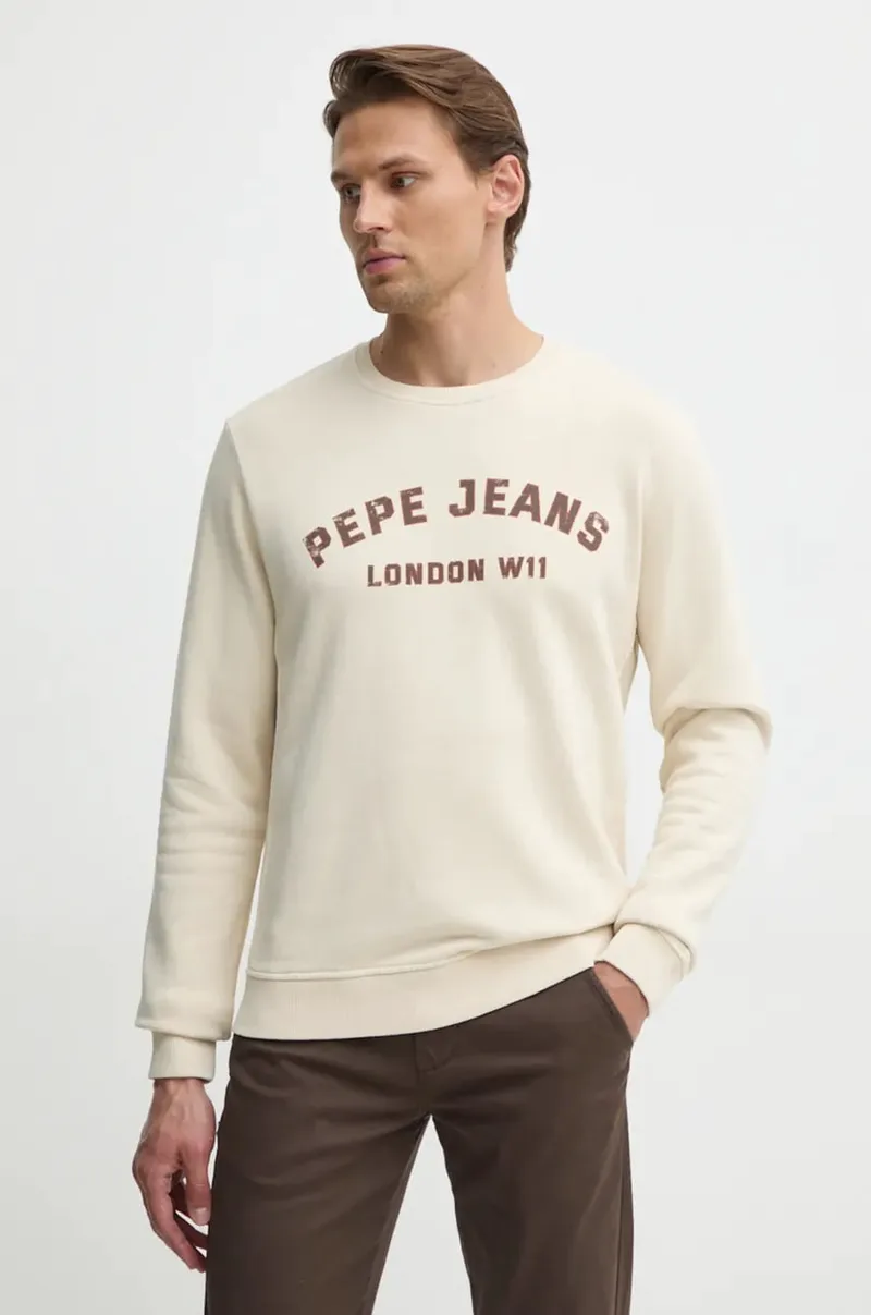 Βαμβακερή μπλούζα Pepe Jeans ALDRIDGE CREW