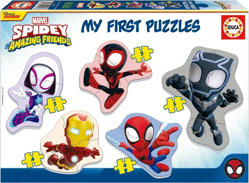 PUZZLE EDUCA BABY SPIDEY 3-4-5 ΤΜΧ (19953)