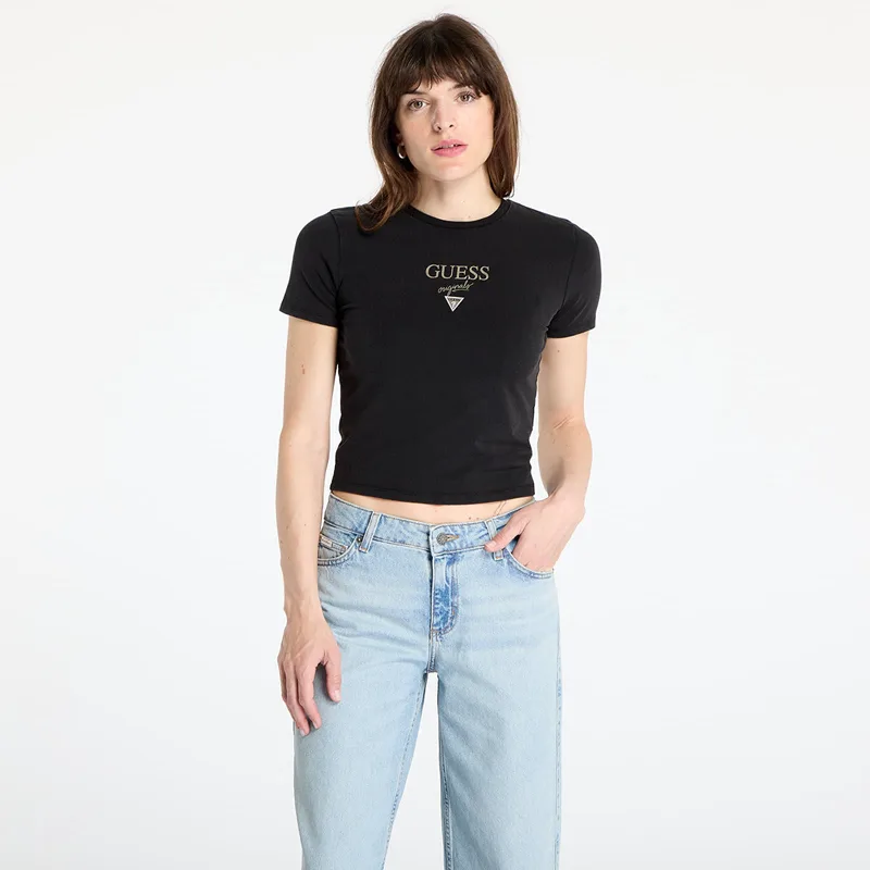 T-shirt GUESS Originals Go Vintage Baker T-Shirt Jet Black Multi M