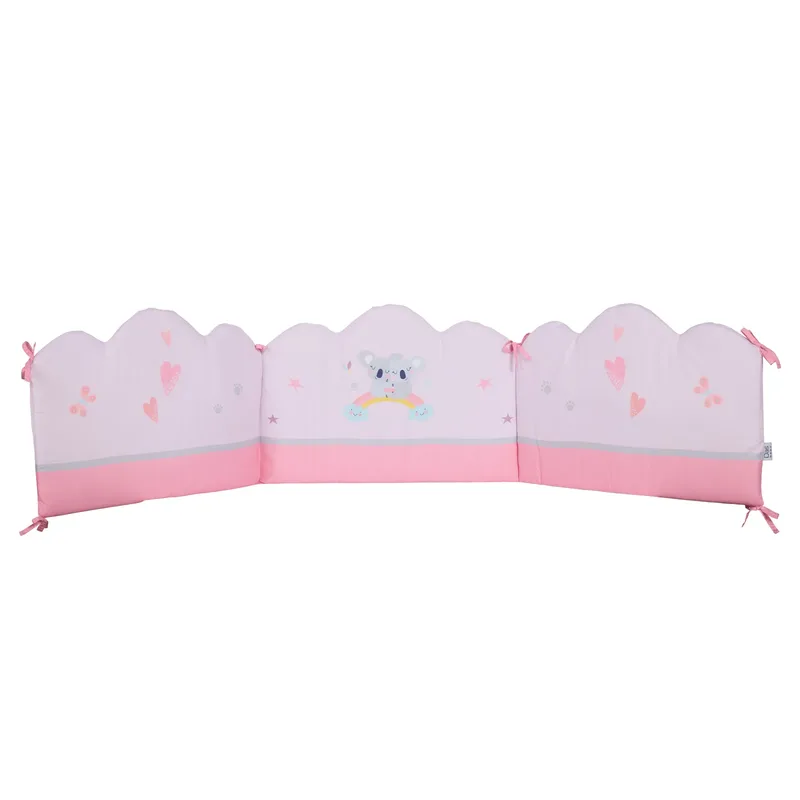 Das baby παντα κουνιασ fun digital print 4934 grey, pink 45χ195