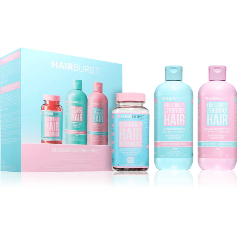 Hairburst The Chewable Hair Growth Bundle σετ δώρου για την άναπτυξη των μαλλιών