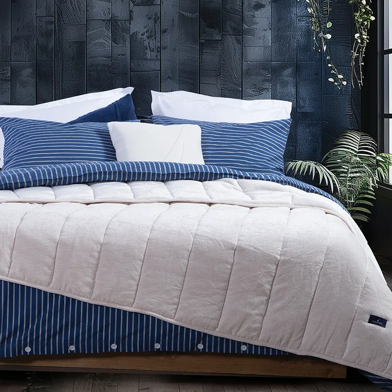 Κουβερτοπάπλωμα Υπέρδιπλο 240X220 Nautica Nau Coast Ecru (240x220)