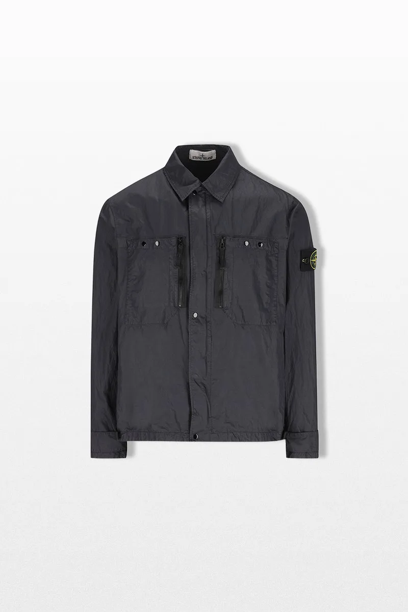 STONE ISLAND Ανδρικό Μπλε Long Sleeved Shirt