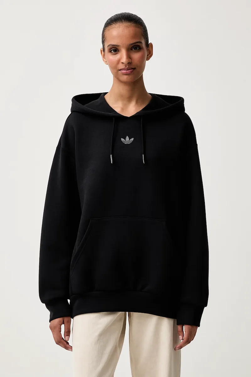 adidas Originals μπλούζα με κουκούλα γυναικεία με βαμβάκι Spacer
