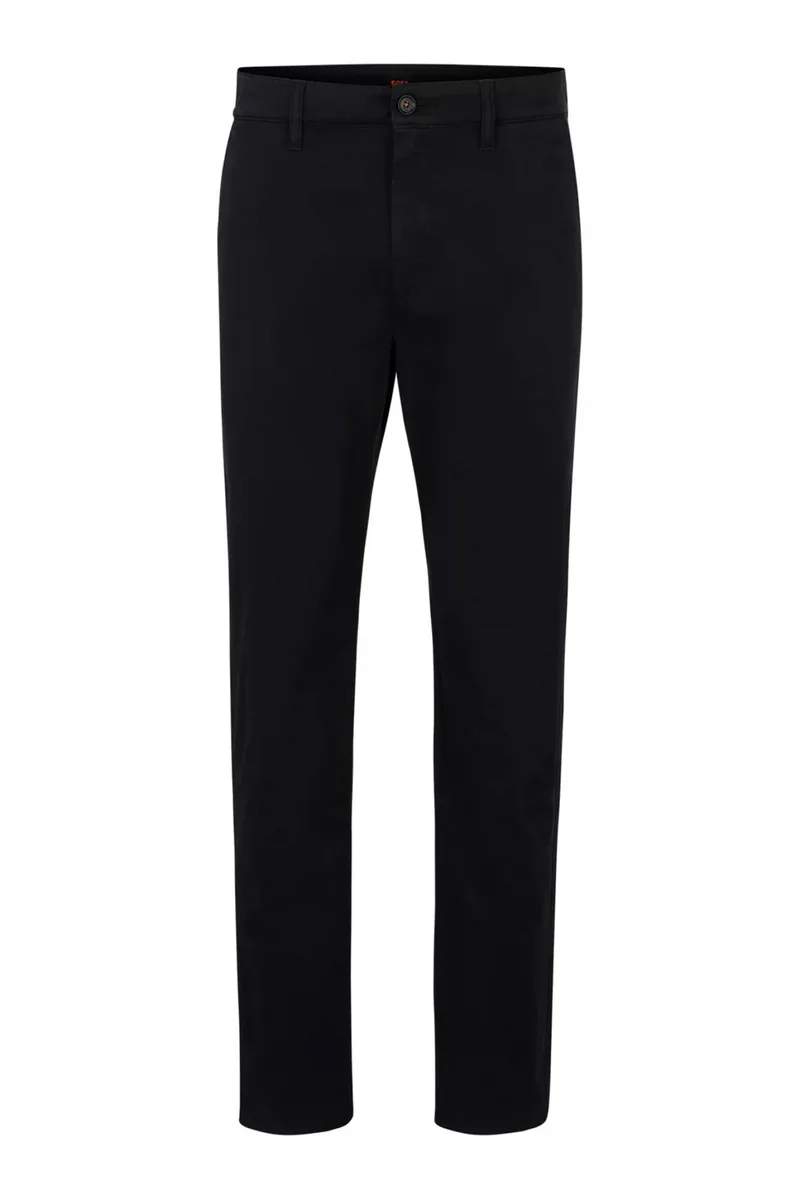 BOSS ΠΑΝΤΕΛΟΝΙ CHINO TAPERED FIT ΜΑΥΡΟ