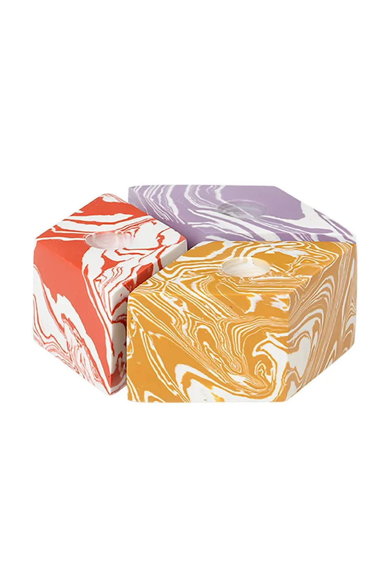 Σετ κηροπήγια Broste Copenhagen Isso 3-pack