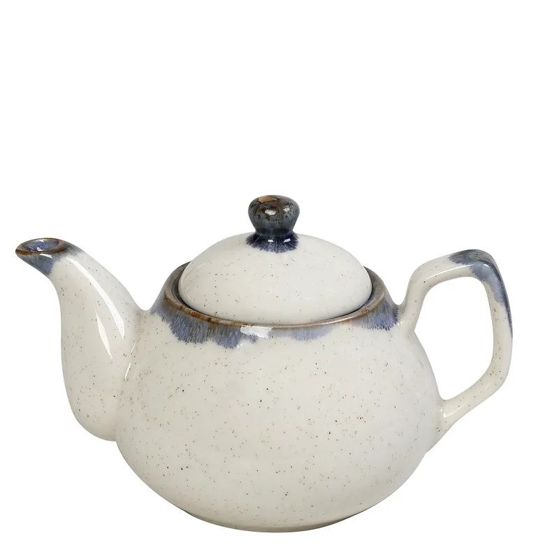 Τσαγιέρα Stoneware Reactive Blue Essentials ESPIEL 21x17x15εκ. OWR108K1 (Χρώμα: Μπλε, Υλικό: Stoneware) - ESPIEL - OWR108K1
