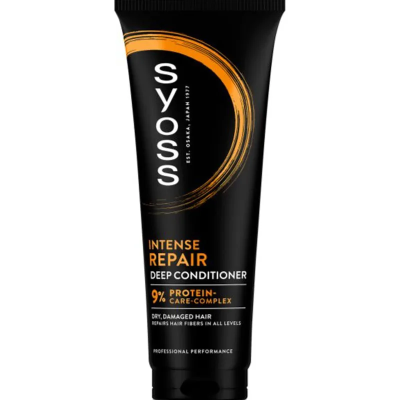 Syoss Intense Repair Dry, Damaged Hair Deep Conditioner Ενυδατική Εντατική Μαλακτική Κρέμα με 9% Protein-Care-Complex για την Αντιμετώπιση του Σπασίματος των Μαλλιών 250ml