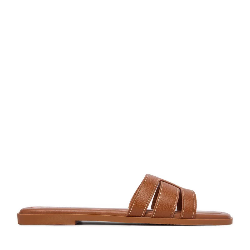 Παντόφλες JENNY CEO-R26SS09063 Καφέ