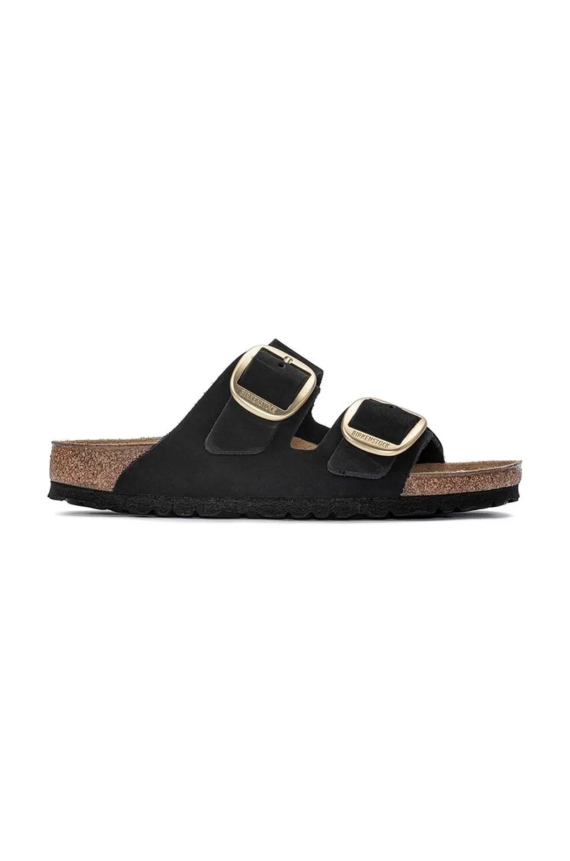 Παντόφλες σουέτ Birkenstock ARIZONA BIG BUCKLE